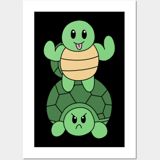 Trolling Green Turtle Posters and Art